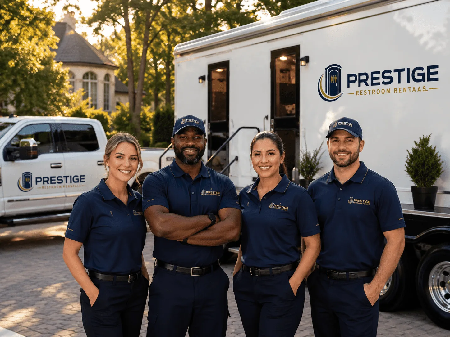 Trusted Luxury Portable Restrooms company in Haskins, OH